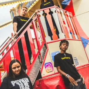 PSYKED TO BE HERE Tee