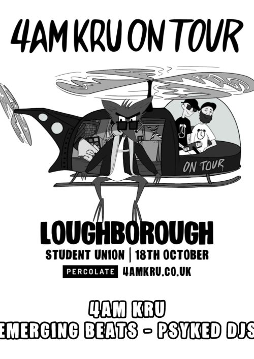 4amkru x psyked at LSU loughborough